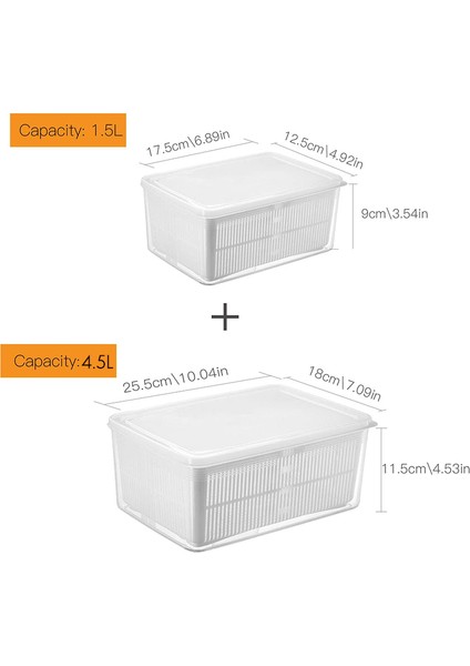 Buzdolabı Için Sebze Meyve Saklama Kapları Üretin - Saver Saklama Kapları 1.5l Üretin (Yurt Dışından)