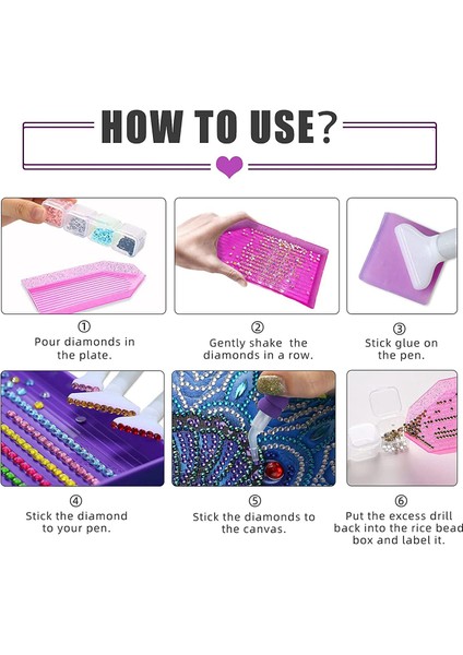 Dıy Araçları Elmas Noktalar Aksesuar Seti, Sanat Için 28 Yuvalı Elmas Nakış Kutusu (Yurt Dışından) fırsatları