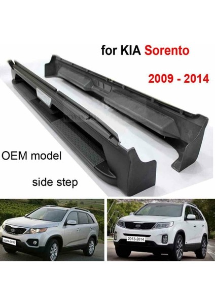 Kia Sorento Uyumlu Yan Basamak Marşbiyel Koruma 2011-2015 Arası Modeller modelleri