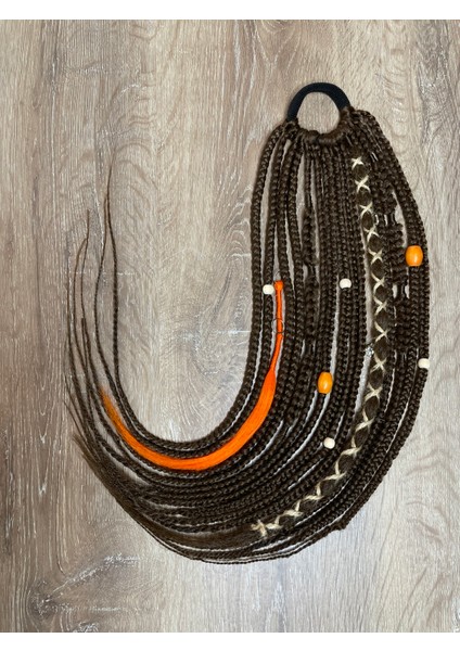 Rasta Mix Afrika Örgülü Toka 15 li - Koyu Kumral modelleri