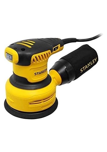 300W 115MM Ekzantrik Zımpara, Sarı-Siyah