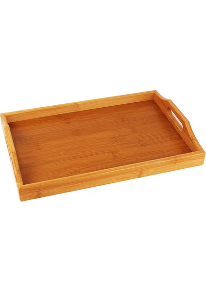 Bambu Dikdörtgen Sunum Tepsi 33X22X5 Cm, Bambu Sofra Tepsisi, Bambu Çay Tesisi, Bambu Tepsi, Bambu Sunum Tepsi