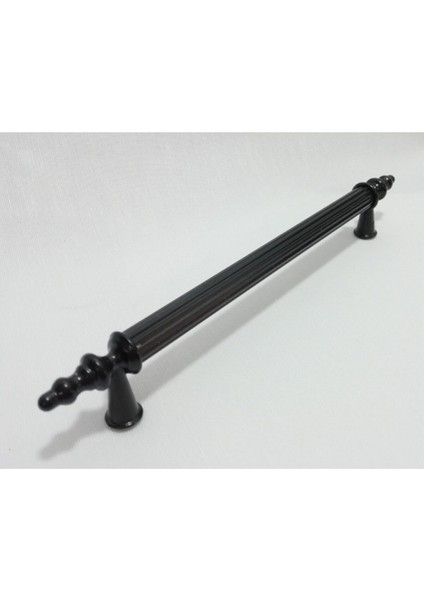 Tuana Rustik Mat Siyah Çekmece Dolap Mutfak Kulp 160 mm