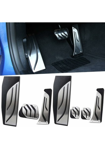 Bmw 1 Serisi E81 3 Kapı Otomatik Pedal Seti Geçmeli Tip Tüm Modeller