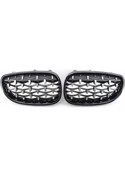 Bmw E60 Diamond Ön Panjur Izgara 2003-2009 Arası Krom-Siyah modelleri