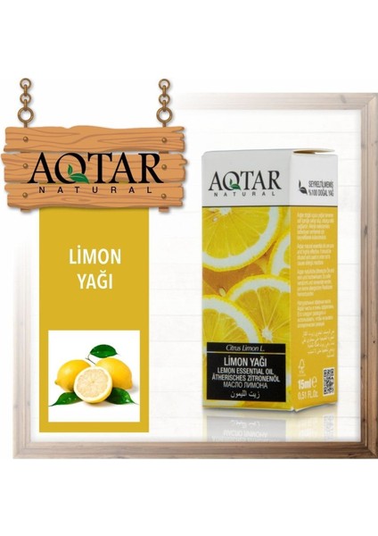 Limon Uçucu Yağı 15 ml