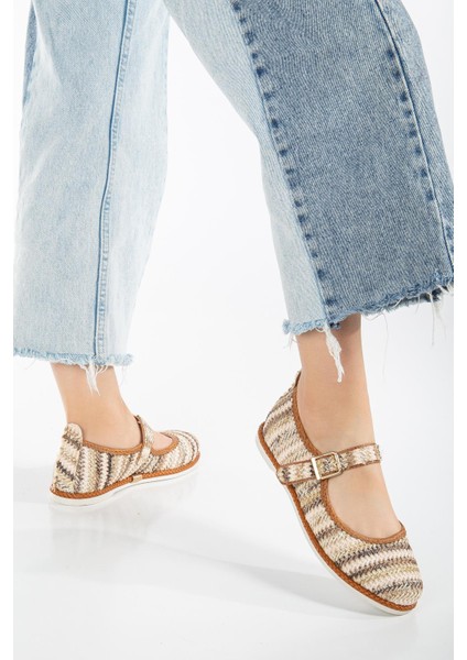 Suins Emery Kadın Balerin Model Babet Ayakkabı