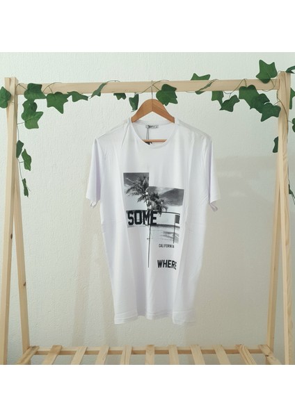 Some Baskılı T-Shirt