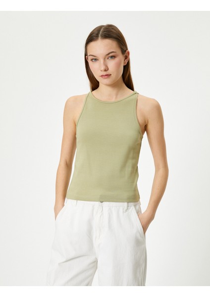 Bisiklet Yaka Atlet Slim Fit