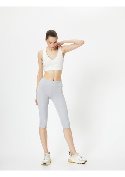 Spor Bermuda Tayt Yüksek Bel Slim Fit fiyatları