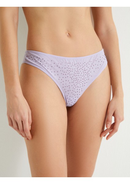 Brazilian Külot Parlak Taşlı Normal Bel fırsatları