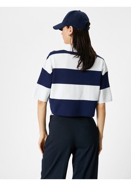 Polo Yaka Kazak Oversize Kısa Kollu fırsatları