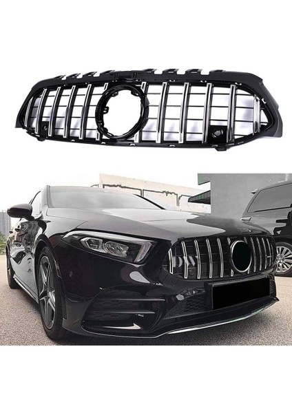 Mercedes W177 Gtr Ön Panjur Izgara Seti Krom-Siyah 2018 Sonrası