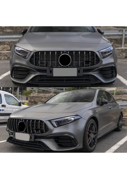 Mercedes W177 Gtr Ön Panjur Izgara Seti Krom-Siyah 2018 Sonrası fiyatları