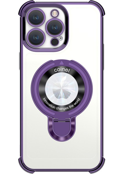 iPhone 14 Pro Magnicy Takviyeli Köşe Pc+Tpu Telefon Kılıfı (Yurt Dışından)