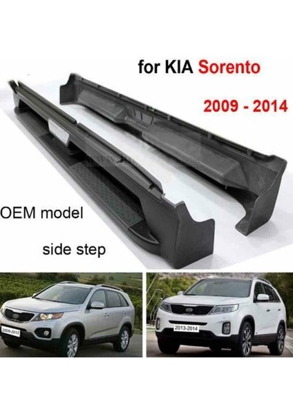 Autogp Kia Sorento Xforce Yan Basamak Koruma Oem Tip 2009-2015 Arası