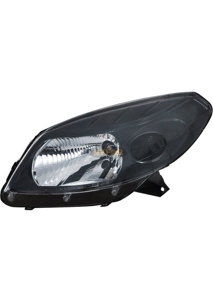 Far Sol Manuel Siyah Çerçeveli Dacia Logan Sandero 2013- Ayfar 404519