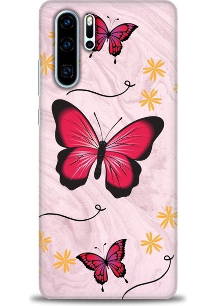Huawei P30 Pro Uyumlu Kılıf Hd Kalite Desenli Baskılı Kılıf - x (43)