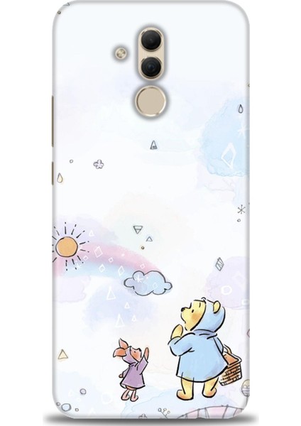 Huawei Mate 20 Lite Uyumlu Kılıf Hd Kalite Desenli Baskılı Kılıf - N (112)