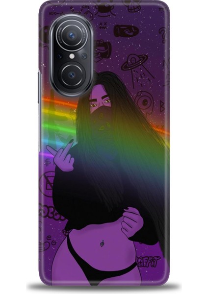 Huawei Nova 9 Se Uyumlu Kılıf Hd Kalite Desenli Baskılı Kılıf - x (92)