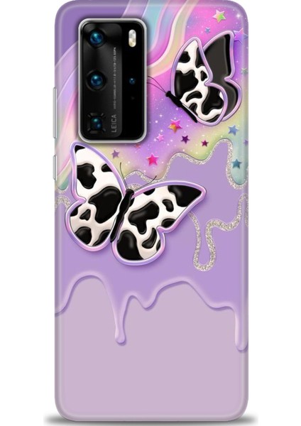 Huawei P40 Pro Uyumlu Kılıf Hd Kalite Desenli Baskılı Kılıf - x (32)