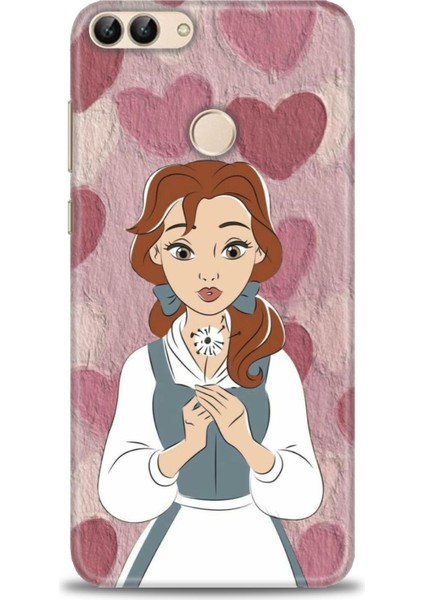 Huawei P Smart 2018 Uyumlu Kılıf Hd Kalite Desenli Baskılı Kılıf - N (102)