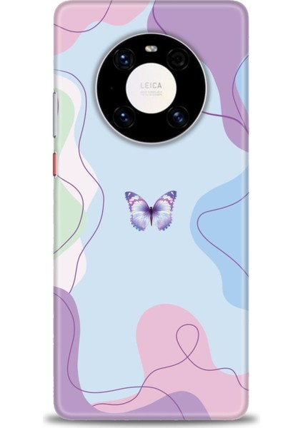 Huawei Mate 40 Pro Uyumlu Kılıf Hd Kalite Desenli Baskılı Kılıf - x (66)