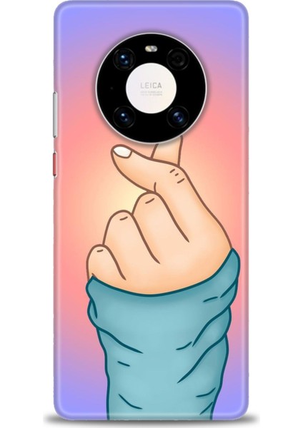 Huawei Mate 40 Pro Uyumlu Kılıf Hd Kalite Desenli Baskılı Kılıf - x (61)