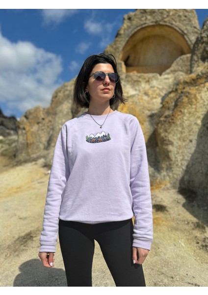 Winterland Purple Sweatshirt