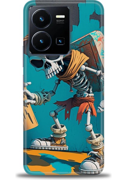 Vivo Y22S Uyumlu Kılıf Hd Kalite Özel Tasarım Baskılı Kılıf - x (95)