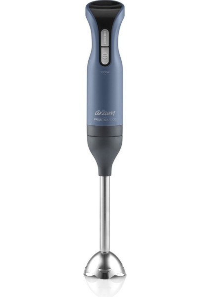 Mavi AR1016-DM Prostick 1000 Watt Ergonomik Çubuk Blender Seti - Derin Mavi Yok Plastik 2 Yıl Resmi