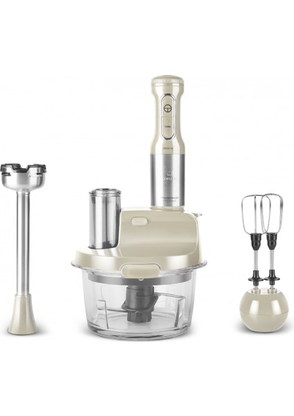 1200 Watt + mm Prosteel 2000W Cam Mutfak Robotu Soft Cream Inox 1,5 L C / F Bej 2 Yıl 220 - 240 V M