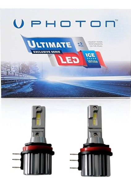 Fıat Egea LED Xenon Uzun Far Ampulü H15 Photon Ultımate