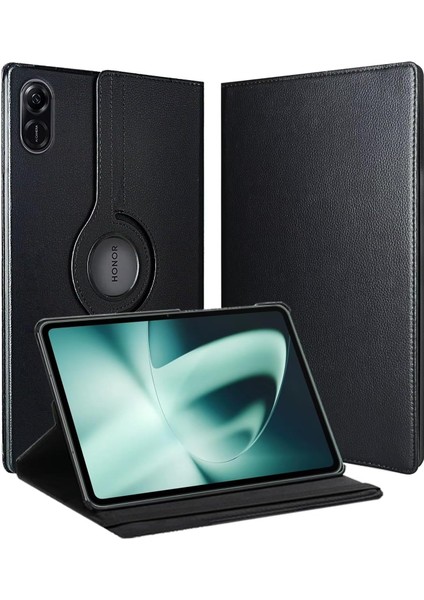 Huawei Honor Pad X8 Pro Kılıf 11.5 Inç 2023 Ayarlanabilir 360° Standlı Pu Deri Tablet Kılıfı