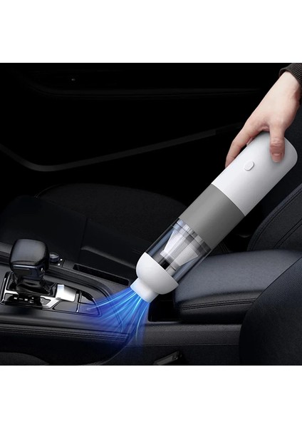 Şarj Edilebilir Elektrikli El Süpürgesi Araba Ev Çok Amaçlı Toz Toplayıcı