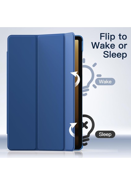 Samsung Galaxy Tab S9 Fe SM-X510 X516 X518 Kılıf 10.9" Akıllı Uyku Modlu Smart Cover Tablet Kılıfı modelleri