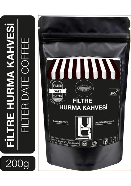 Filtre Hurma Kahvesi 200 gr