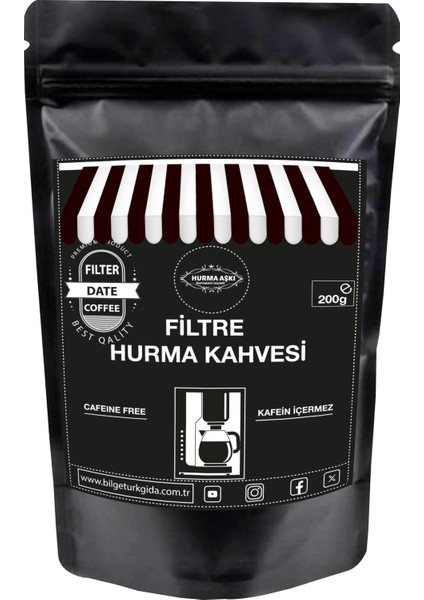 Filtre Hurma Kahvesi 200 gr