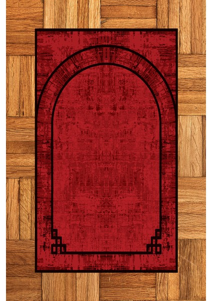 Dijital Baskılı Yıkanabilir Sade Desen Hediyelik Namazlık Seccade 70X130, Seccade-39-Kırmızı, fiyatları