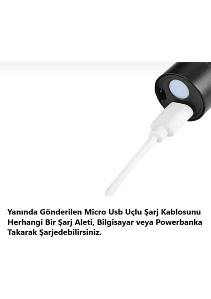Şarj Edilebilir Taktik El Feneri