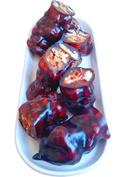 Özel Yapım Doğal Bol Cevizli Sucuk Katkısız Üzüm Pekmezli Şeker Ilavesiz 500 gr