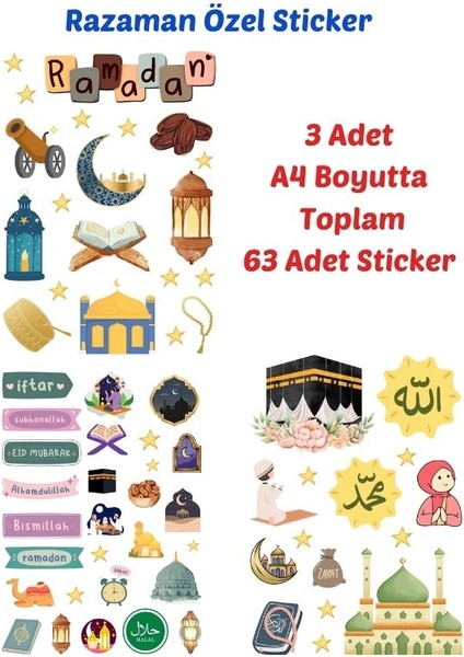 Ramazan Temalı Sticker