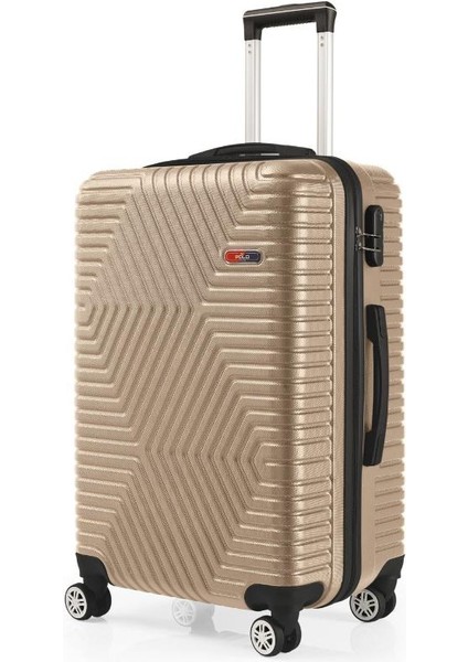 Suitcase Abs Gold Orta Boy Valiz 600.06-O