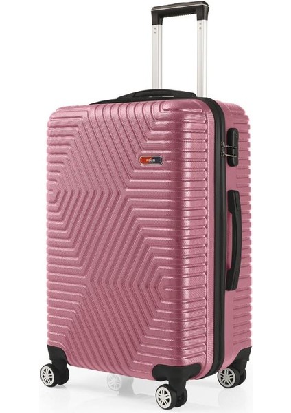 Suitcase Abs Gül Kurusu Orta Boy Valiz 600.08-O