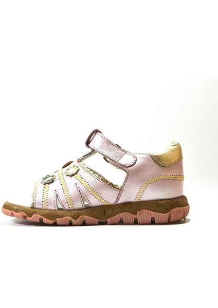 Choose 481 Hakiki Deri Pembe Ortopedik Kız Bebek Sandalet fiyatları
