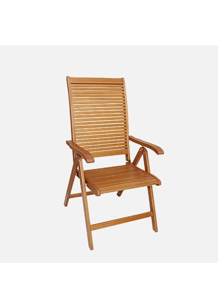 Pozisyonlu Ahşap Sandalye, Ahşap Kolçaklı Sandalye, Bahçe Sandalyesi