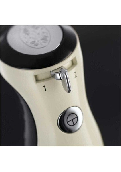 2 Yıl 25232-56 Retro El Blender - Krem Beyaz Metal Çelik 500 ml Yok 500 - 800 Watt Yok fırsatları