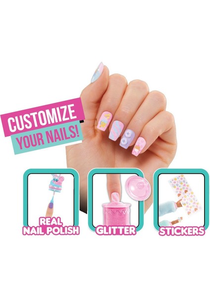 Akdenizpos UG01 503781 L.o.l. O.m.g. Sweet Nails Candylicious Sprinkles Tatlı Dükkanı (Yeni)
