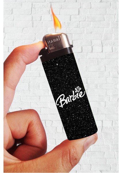 Siyah Işıltılı Black Gazlı Çakmak