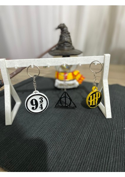 Harry Potter 3'lü Anahtarlık Seti